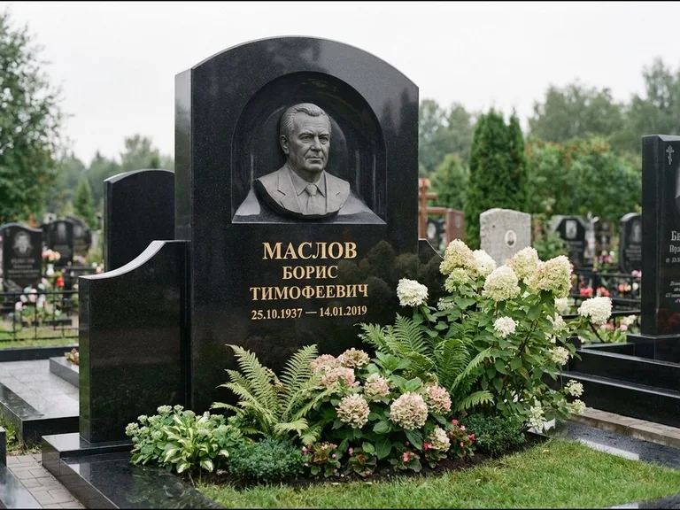 Памятник с барельефом — выполненная работа 11 в Иркутске