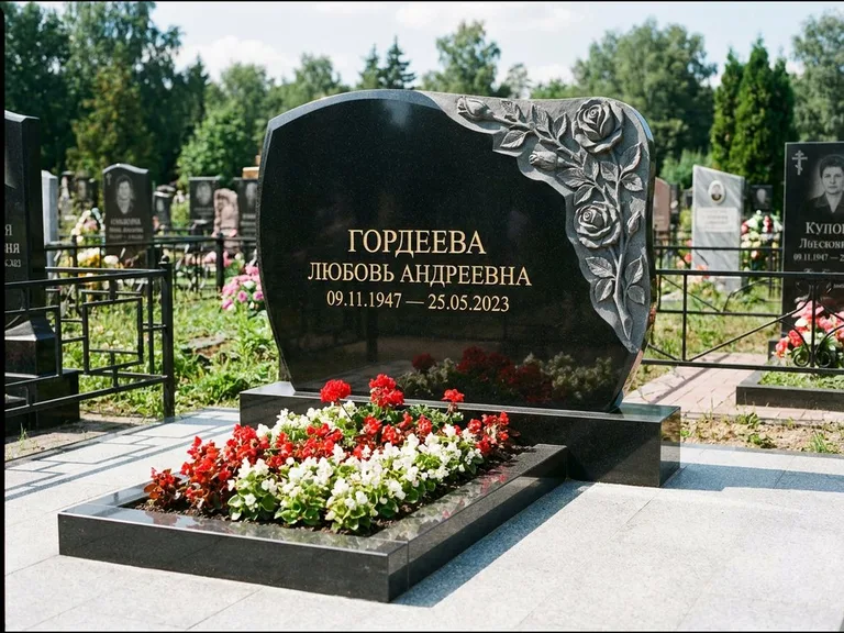 Памятник с барельефом — выполненная работа 16 в Иркутске