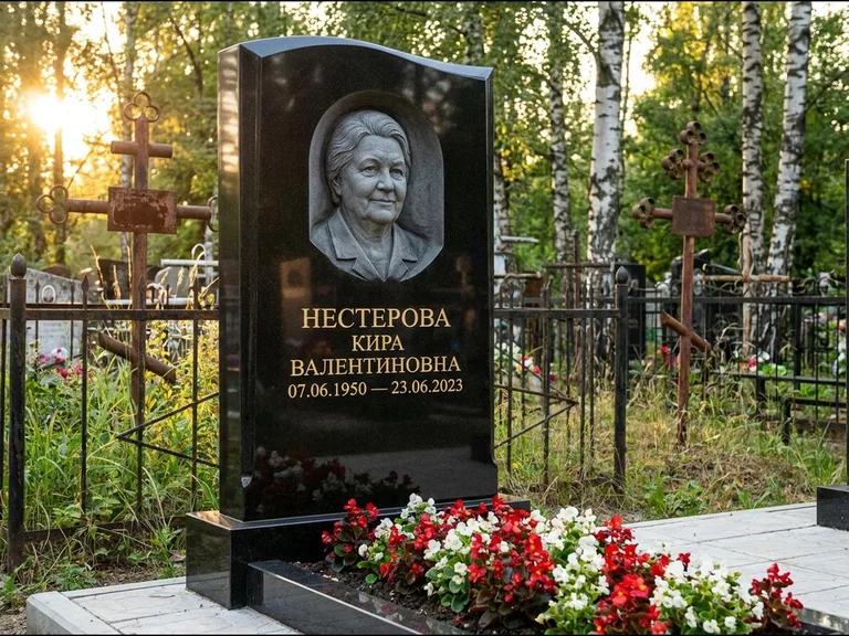 Памятник с барельефом — выполненная работа 24 в Иркутске
