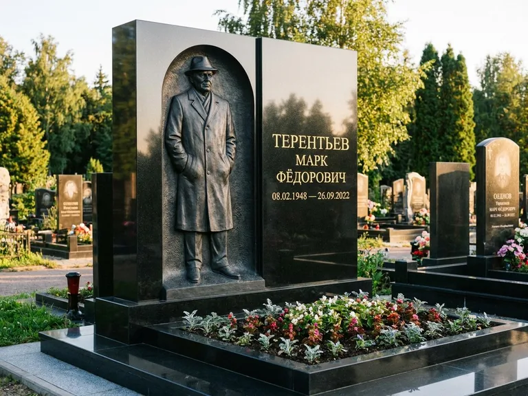 Памятник с барельефом — выполненная работа 29 в Иркутске