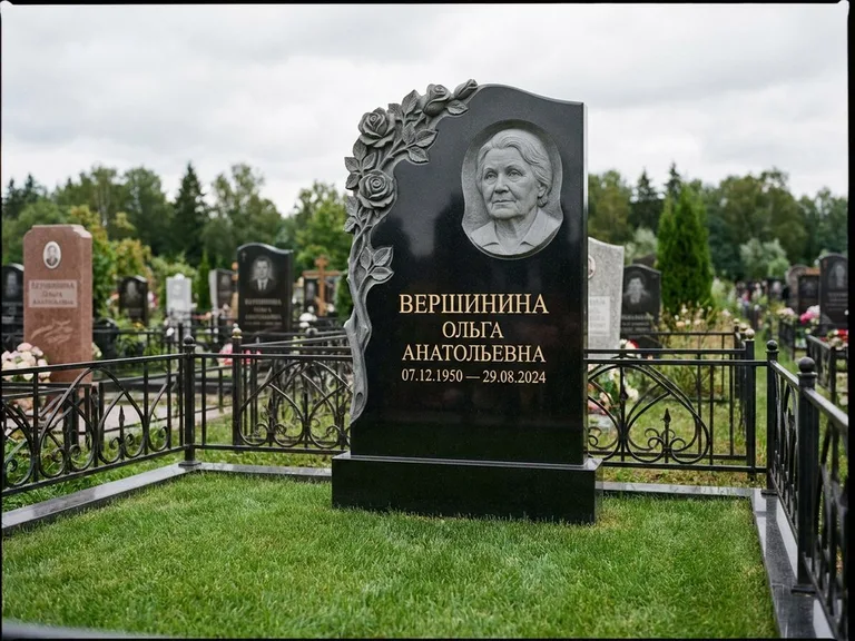 Памятник с барельефом — выполненная работа 39 в Иркутске