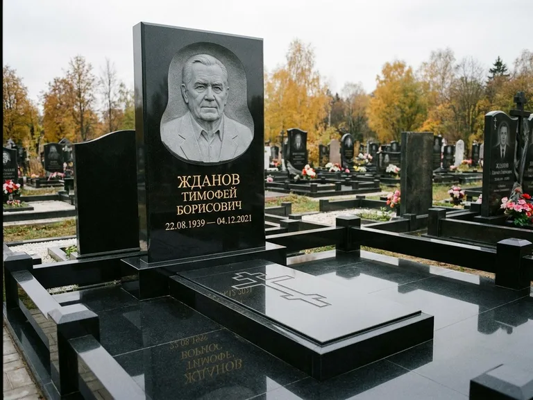 Памятник с барельефом — выполненная работа 43 в Иркутске