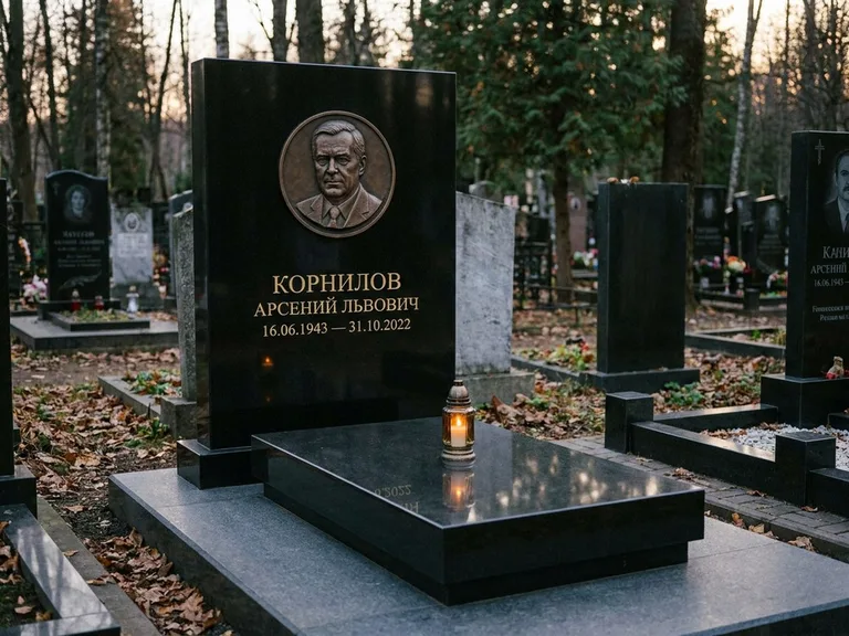 Памятник с барельефом — выполненная работа 46 в Иркутске