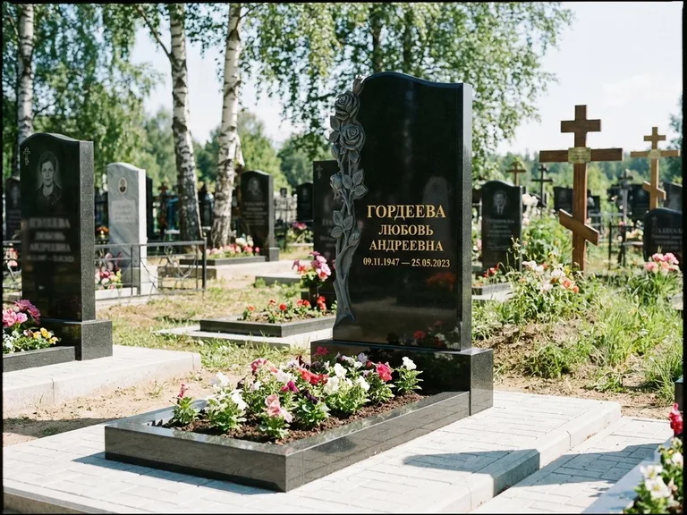 Памятник с барельефом — выполненная работа 4 в Иркутске