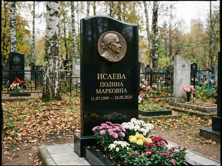 Памятник с барельефом — выполненная работа 8 в Иркутске