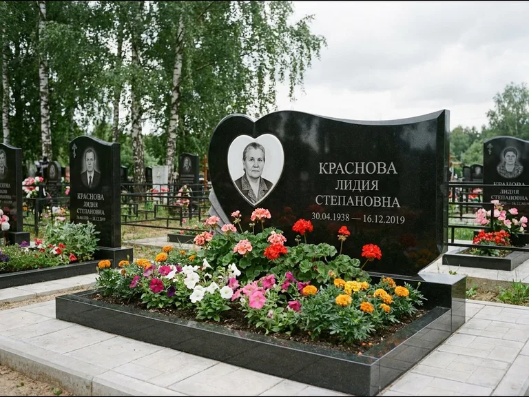 Портрет в форме сердца — работа «Краснова» в Иркутске