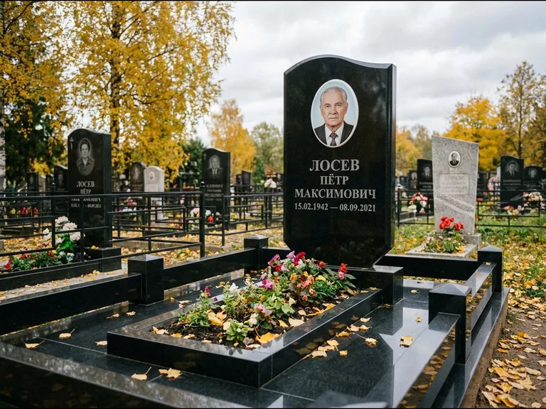 Керамический портрет — работа «Лосев» в Иркутске