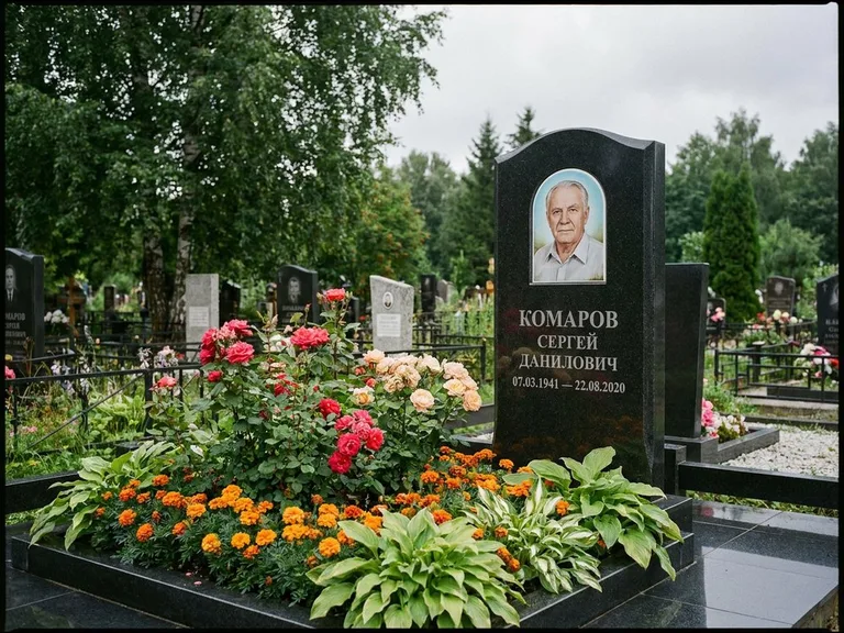 Керамический портрет — работа «Комаров» в Иркутске