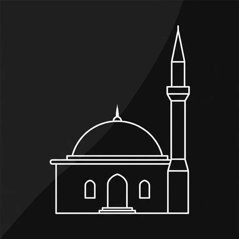 Эскиз: Одноминаретная — скромный силуэт сельской мечети в Иркутске