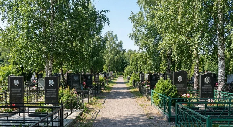 Новомихайловское кладбище в Барнаула