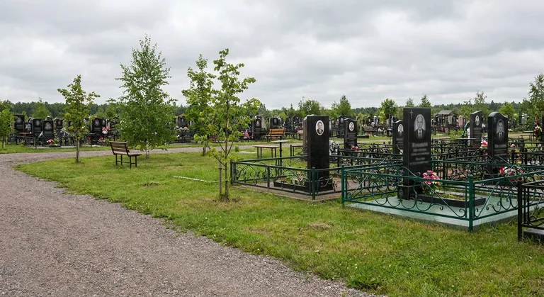 Бактинское кладбище в Томска
