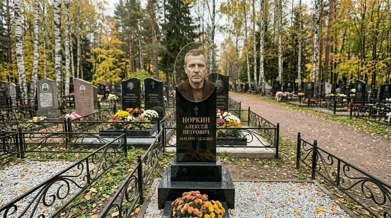 Портрет на стекле на вертикальной стеле в Иркутске