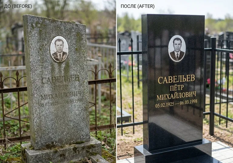 Комплексная реставрация старого памятника: до и после в Иркутске