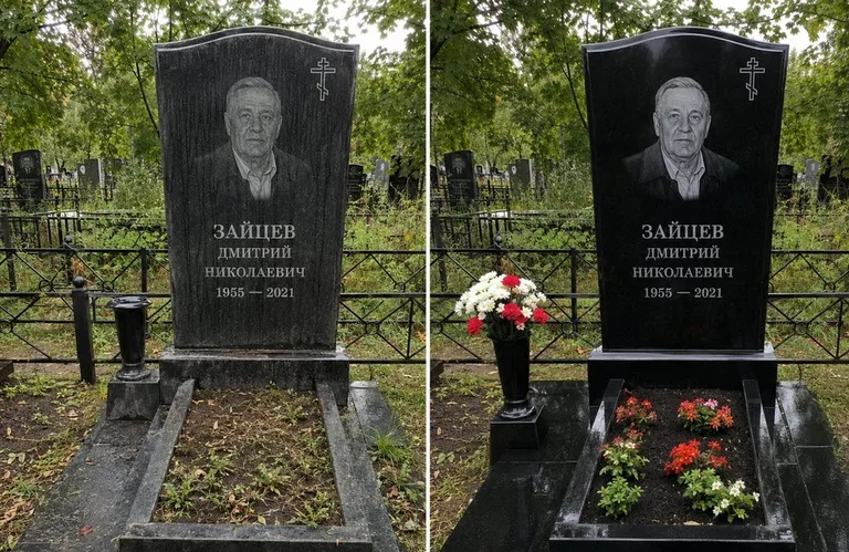 Уборка комплекса со скамьёй и плиткой до и после в Иркутске