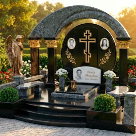 Православный гранитный памятник - ПН194
