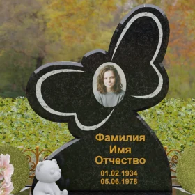 Вертикальный гранитный памятник - П236
