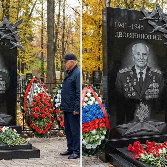 Памятник ветерану ВОВ