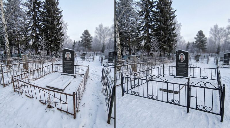 Установка ограды в Иркутске — пример 2